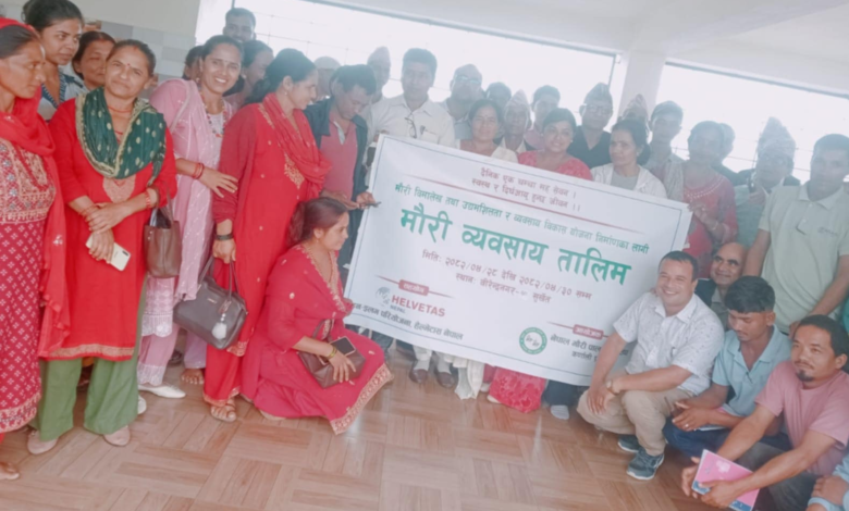 Photo of कर्णालीका २१३ युवालाई मौरी व्यवसाय तालिम