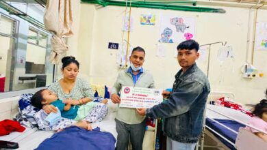 Photo of क्यान्सरबाट पीडित बालकको उपचारका लागि दक्षिण कोरियामा रहेका नेपालीहरूको ३ लाख  सहयोग